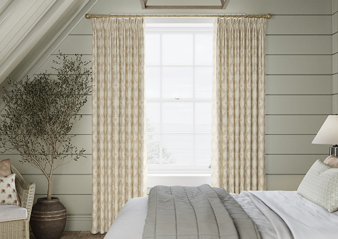 Trellis Prints, Vine and Bloom Romsey Manson - Made to Measure Curtains - Image 3